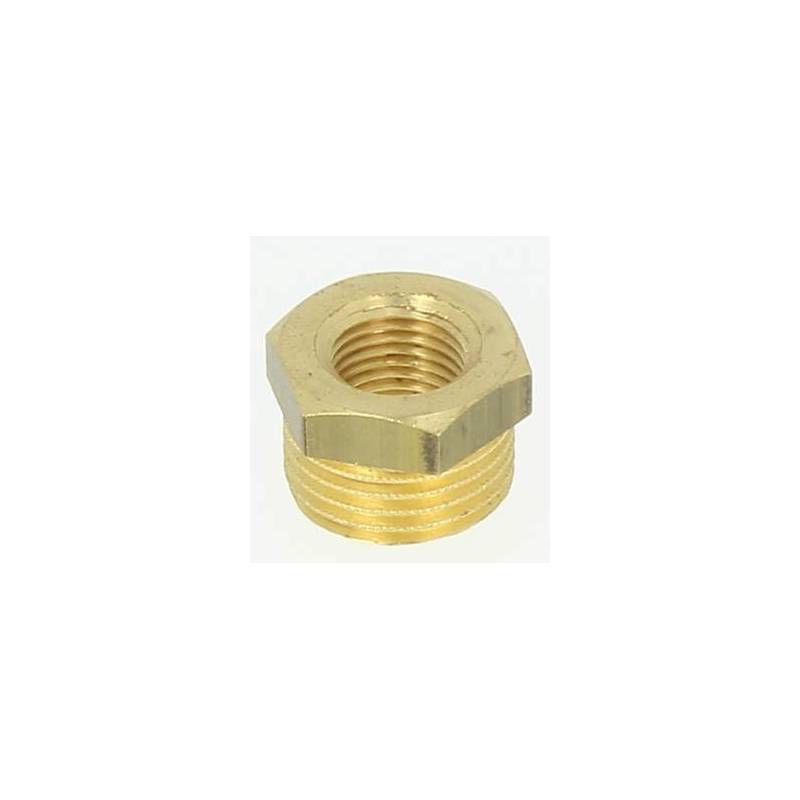 Raccord Reduction/Augmentation laiton 3/4" M X 1/2" F