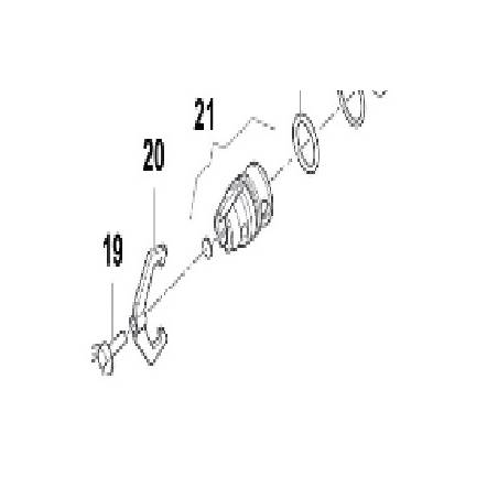 04180018-bride et vis pompe comet Mc 20