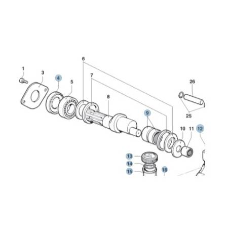 28130019-Rondelle de bielle-comet