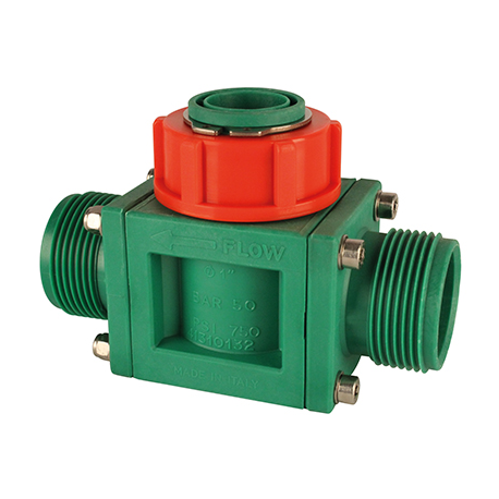 Débitmètre Polmac Rapid Check 1" - 10 à 100 l/min - filetage 1"1/4