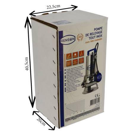 111046-pompe de relevage renson-dim-boite