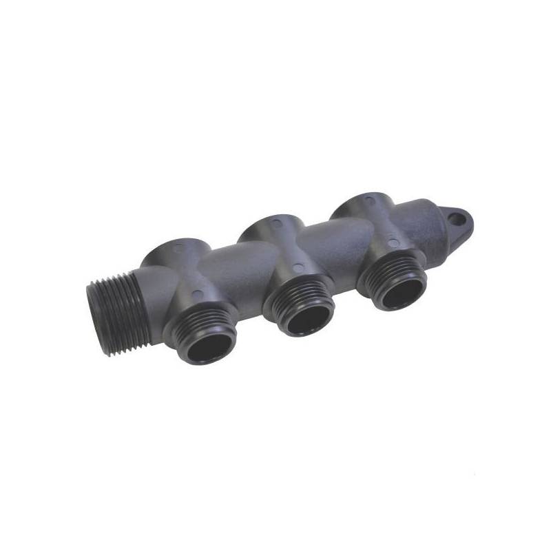 Collecteur 3 voies 1"M x 3/4" M