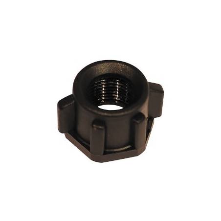 Ecrou de tubulure 3/8" Arag noir