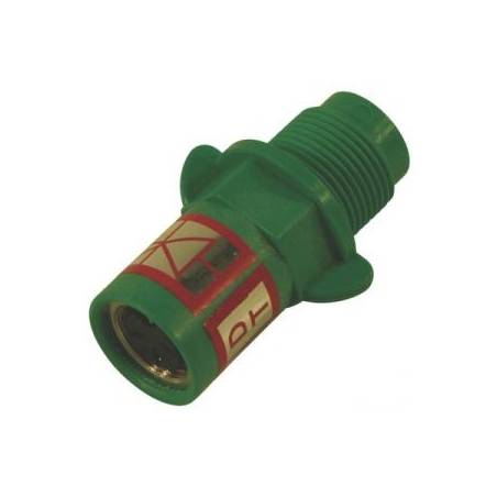 Capteur débimètre Polmac - onde sinusoîdale (vert) avec prise femelle 3 broches