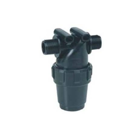 Filtre de tronçon Arag 322-2 - 1/2" M - 50 mesh bleu