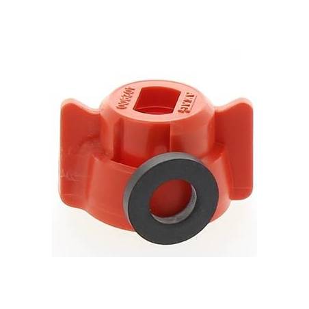 Ecrou baionnette (B.A.N.)- 8 mm- ROUGE & Jts