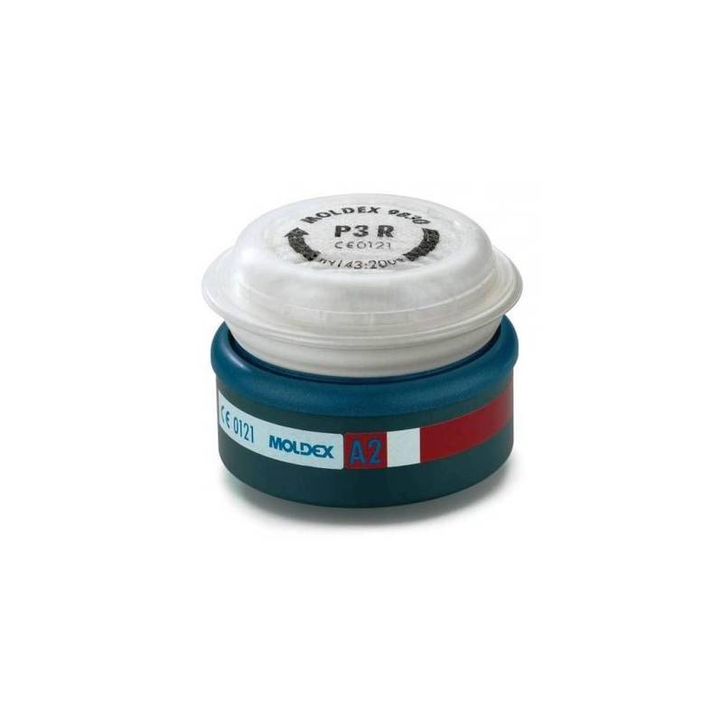 Kit 2 filtres Moldex A2P3 - Easylock