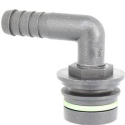 Raccord coudé de vidange vanne Arag - ø 10 mm