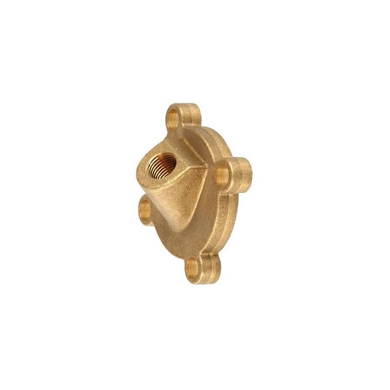 Bride Arag 463/863 femelle - porte manomètre - laiton - 1/4" F - 40 bars