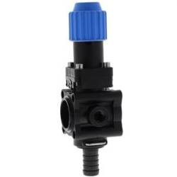 Vanne manuelle de réglage de pression - 30 bars - 80l/min  - ø 19 mm