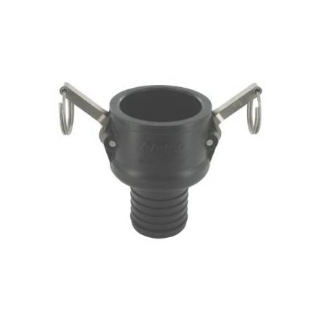 Raccord rapide à came femelle Arag 90F X 75 mm