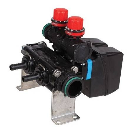 Bloc vannes Arag 3 voies - 2 vannes