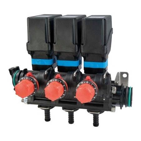 Bloc vannes Arag 3 voies - 3 vannes