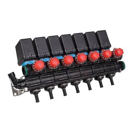 Bloc vannes Arag 3 voies - 7 vannes