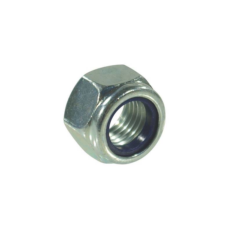 Ecrou autobloquant M5 galvanisé
