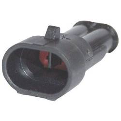 Connecteur femelle 2P. SuperSeal AMP