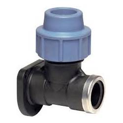 Raccord à compression en polypropylène - Applique ø25 x F3/4"