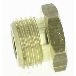 Bouchon laiton male 1/4"