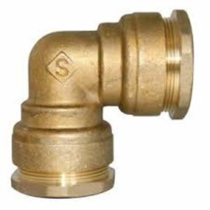 Racc. compr. Laiton Coude ø32