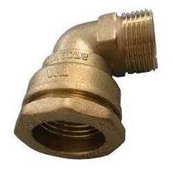 Racc. compr. Laiton Coude ø32 x M1"