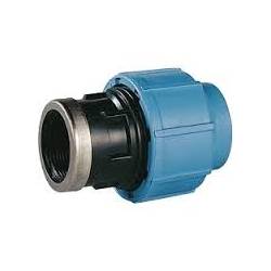 Racc. compr. polypro Droit ø25 x F3/4"