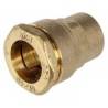 Racc. compr. Laiton Droit ø32 x F1"