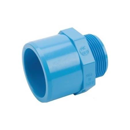 Raccord à coller 75X63  x 2"1/2M PVC