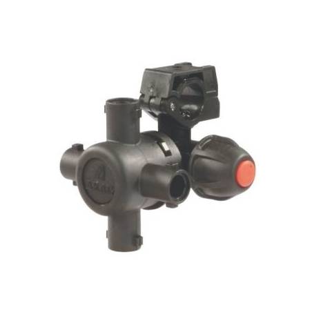 Porte buse quadrijet Arag Diam 1/2" (21mm) percage 10 mm - droite