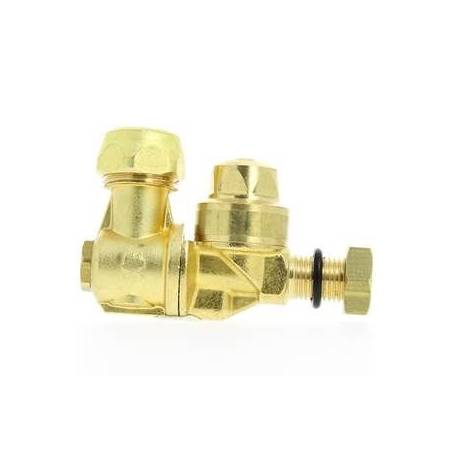 Porte Buse 1 sortie Laiton - M1/4"