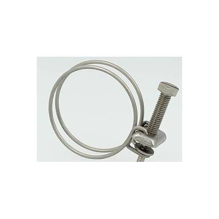 Collier double Grip Inox 24-28