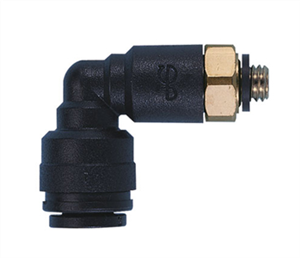 Raccord Air Coude 90° Filete male1/4"-  ø 8 mm