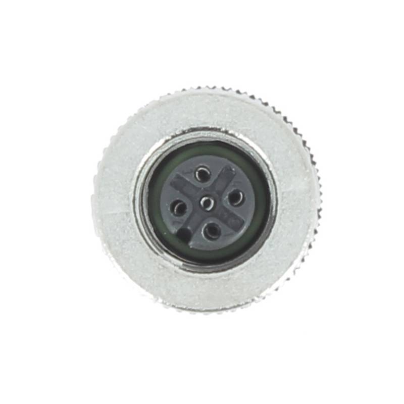 XZCC12FDM50B-4- Connecteur M12 Droit femelle