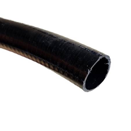 Tuyau PVC Plastifié Spirale Annelé - 3 bars 40*47.2 - Noir