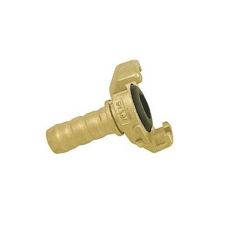 Raccord GEKA embout cannelé ø 13mm (1/2") - laiton