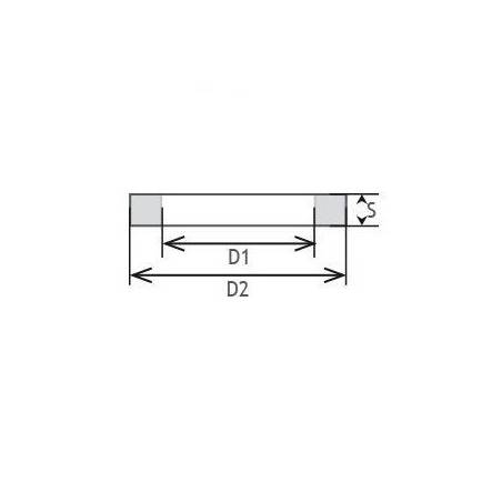 Joint plat bol de filtre Arag 40.4 x 47 x 2.5
