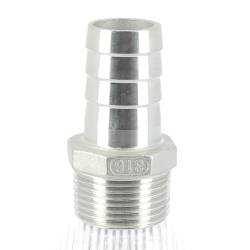 EMCA125X - Raccord fileté a embout cannelé M D25mm (1)