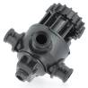 PB290098 - Porte buse Quadrix D25 avec raccord sortie air double D4mm (4)