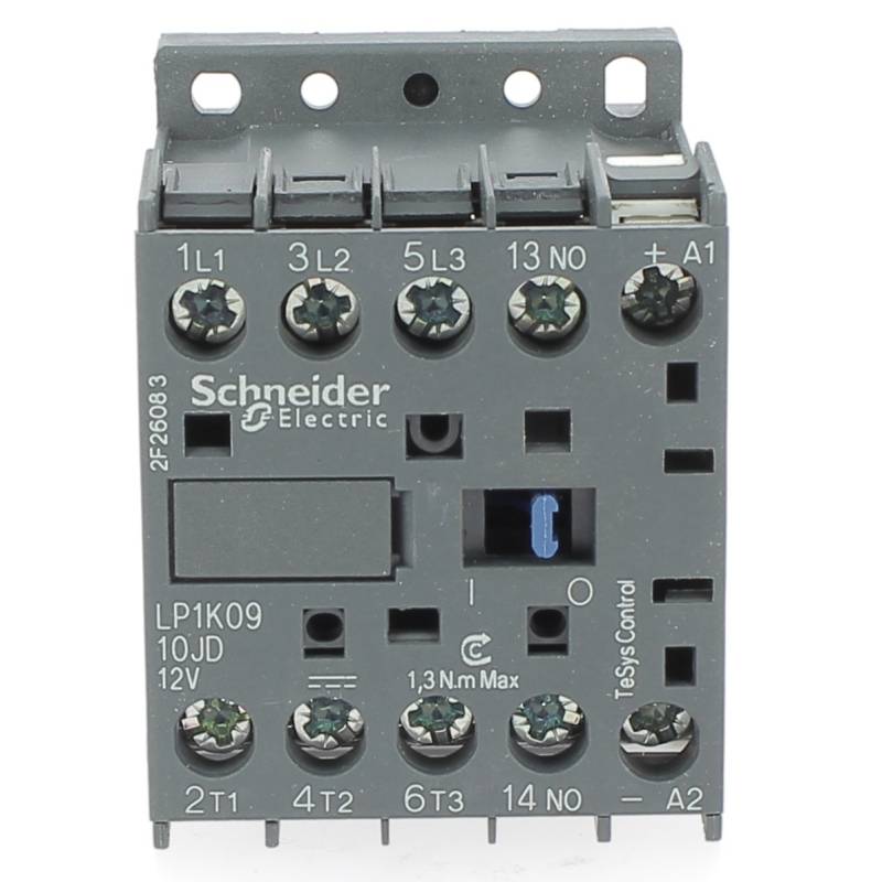 LP1K0910JD - Contacteur TeSys LPK-3P-AC-3 690V-9A Bobine 12 VDC (2)