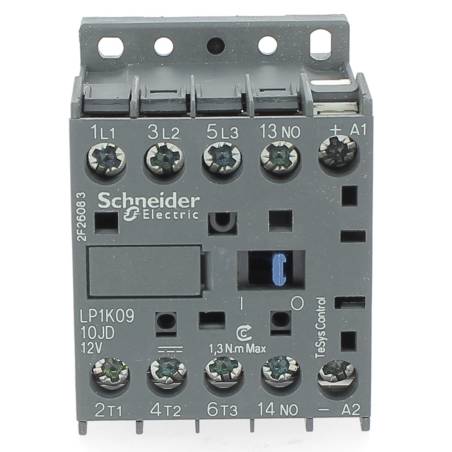 LP1K0910JD - Contacteur TeSys LPK-3P-AC-3 690V-9A Bobine 12 VDC (2)