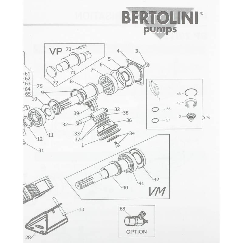 802190102 - Joint spy bertolini 80.2190.10.2 (5) éclater pièces