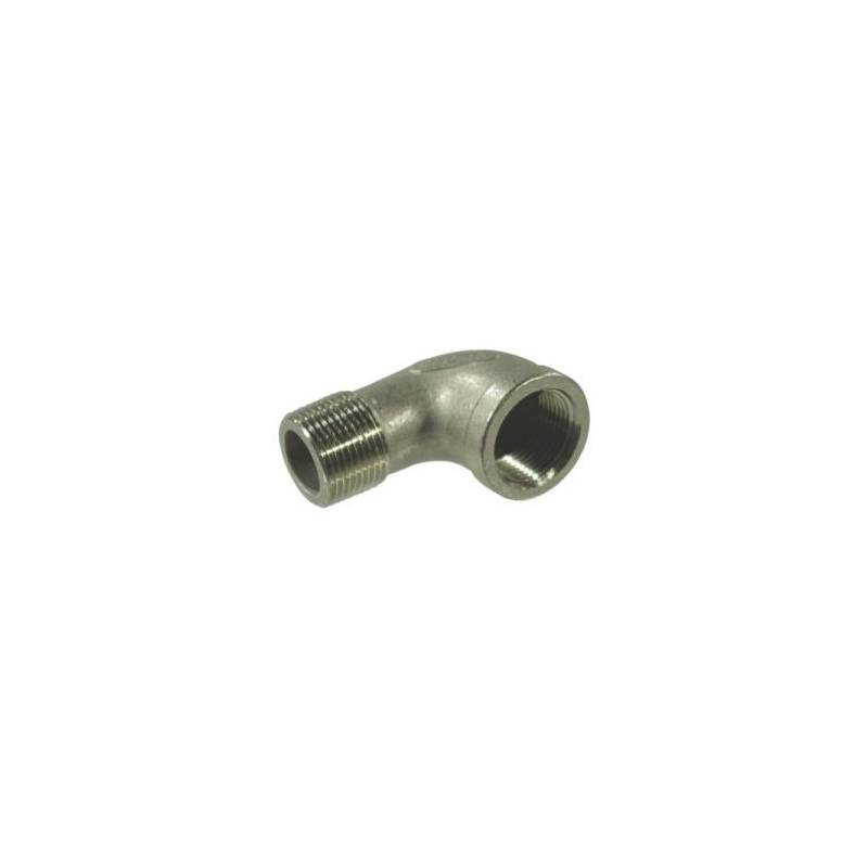 Coude Inox M/F 1/4"