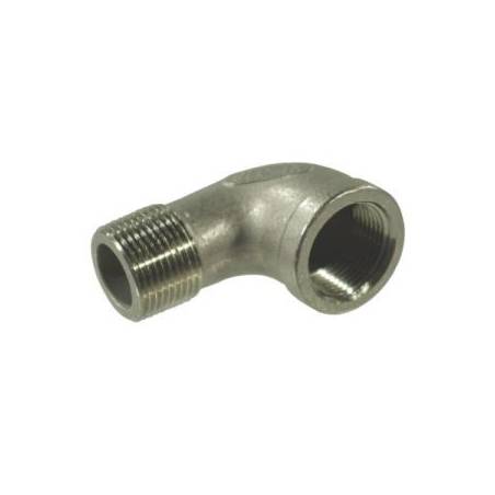 Coude Inox M/F 3/8"