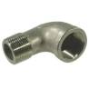 Coude Inox M/F 3/8"