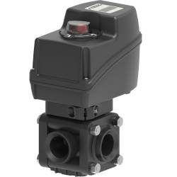 Vanne de coupure 3 voies Arag - 1"1/4 F - latéral - AMP