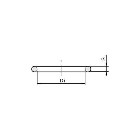 Joint torique tamis de filtre Arag 107 mm - 95 x 2.6 mm