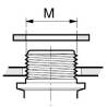 Joint plat pour raccord 1"1/4 Femelle (33/42) et 3/4" Mâle (20/27) - 39.5 x 27.5 x 2.5