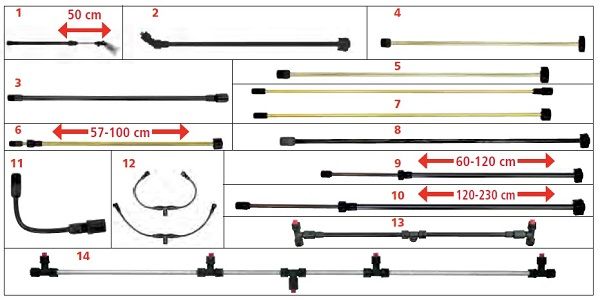 Accessoires Solo- pulvérisateur à dos