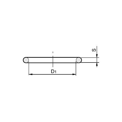 Joint d'étanchéité. Joints toriques NBR, viton ou de silicone.