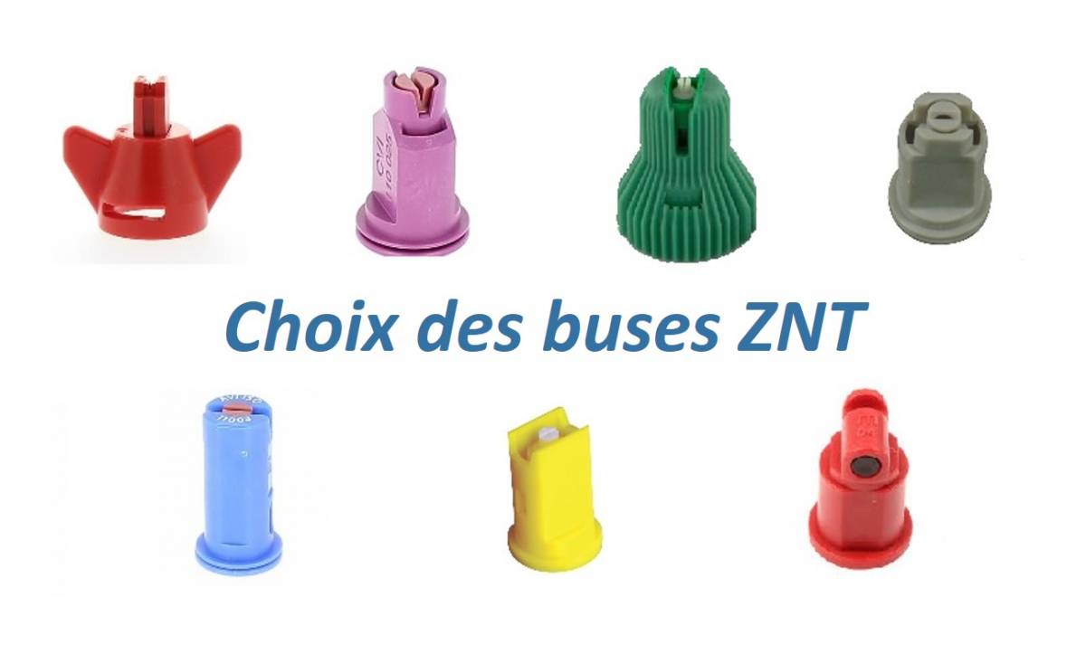 Choix des buses ZNT