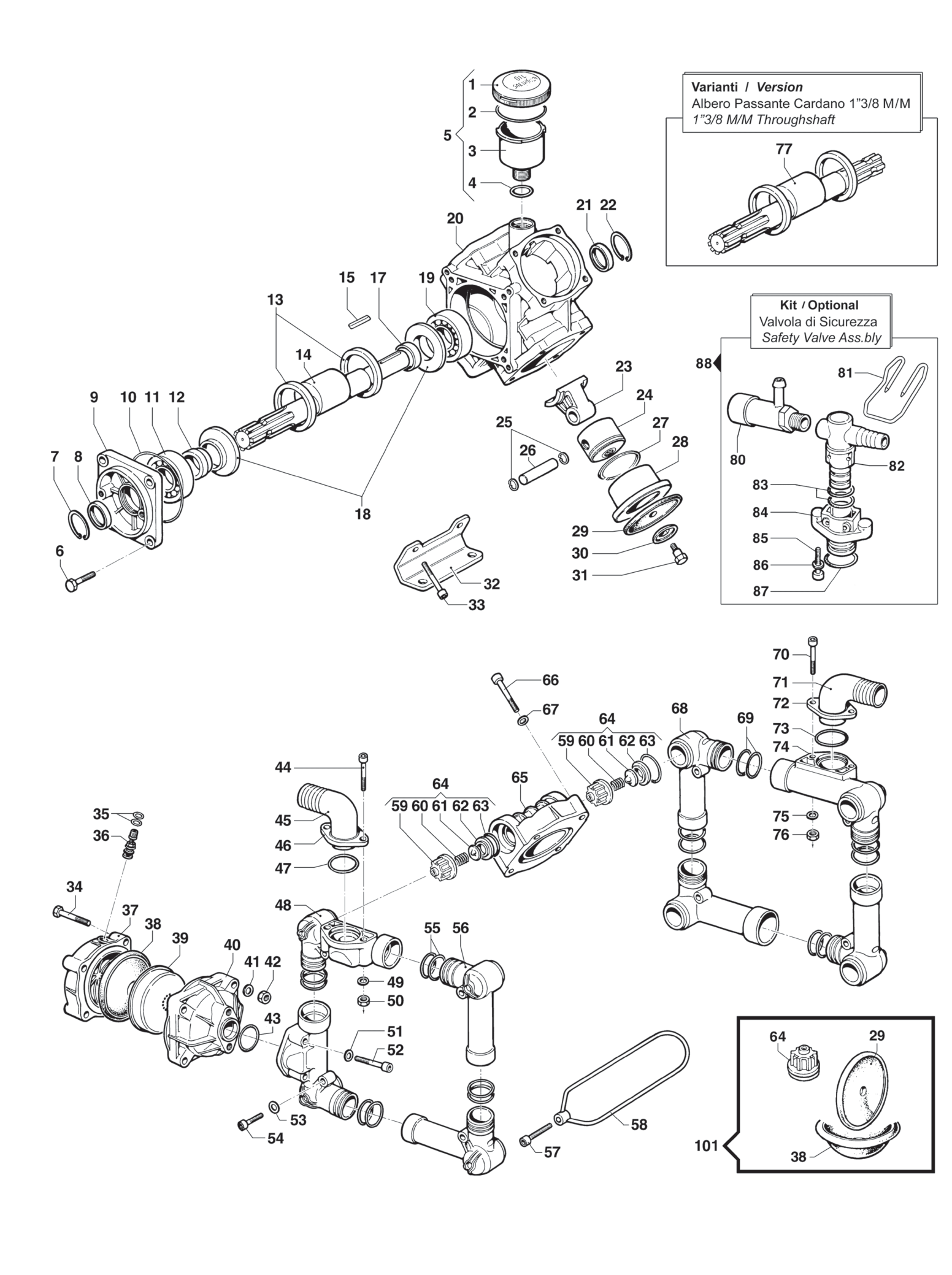 Blue Print Adj139120 Pompe à Eau - Avec Joint - Compatible Land Rover - Qualité OEM